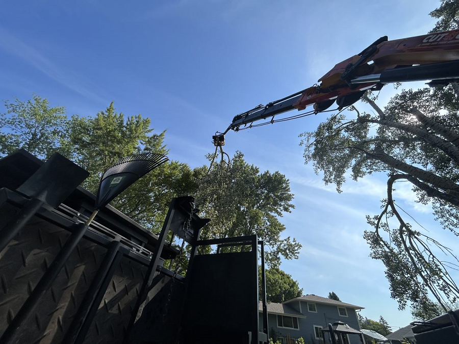 Walworth, WI tree removal, lot clearing & utility line clearance